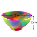 10PCS de Silicone Bowl (cuia de silicone)
