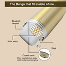 Stainless steel with a hidden secret compartment